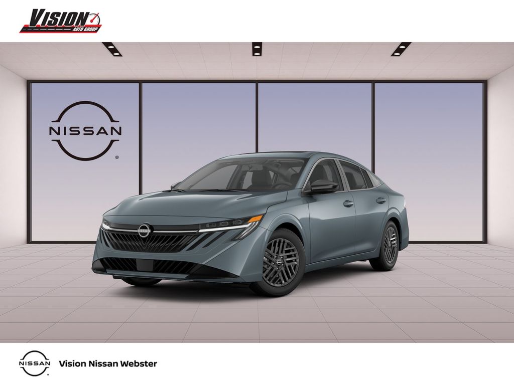 Atlantic Gray Metallic 2026 Nissan Sentra Sedan Front-Wheel Drive Continuously Variable Transmission