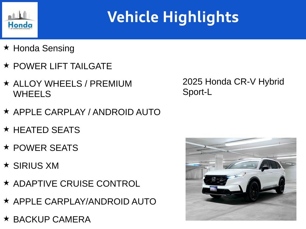 2025 Honda CR-V Hybrid Sport-L 7