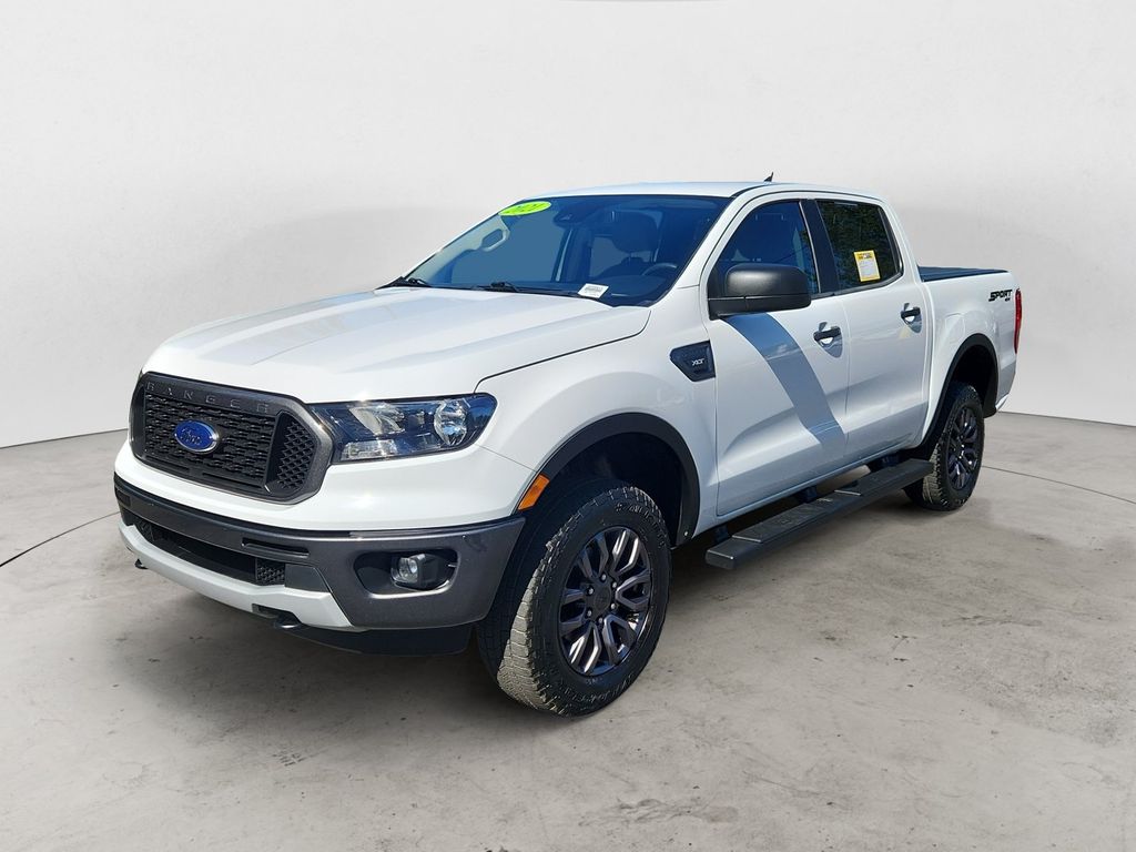 Oxford White 2021 Ford Ranger Pickup Truck Four-Wheel Drive Automatic