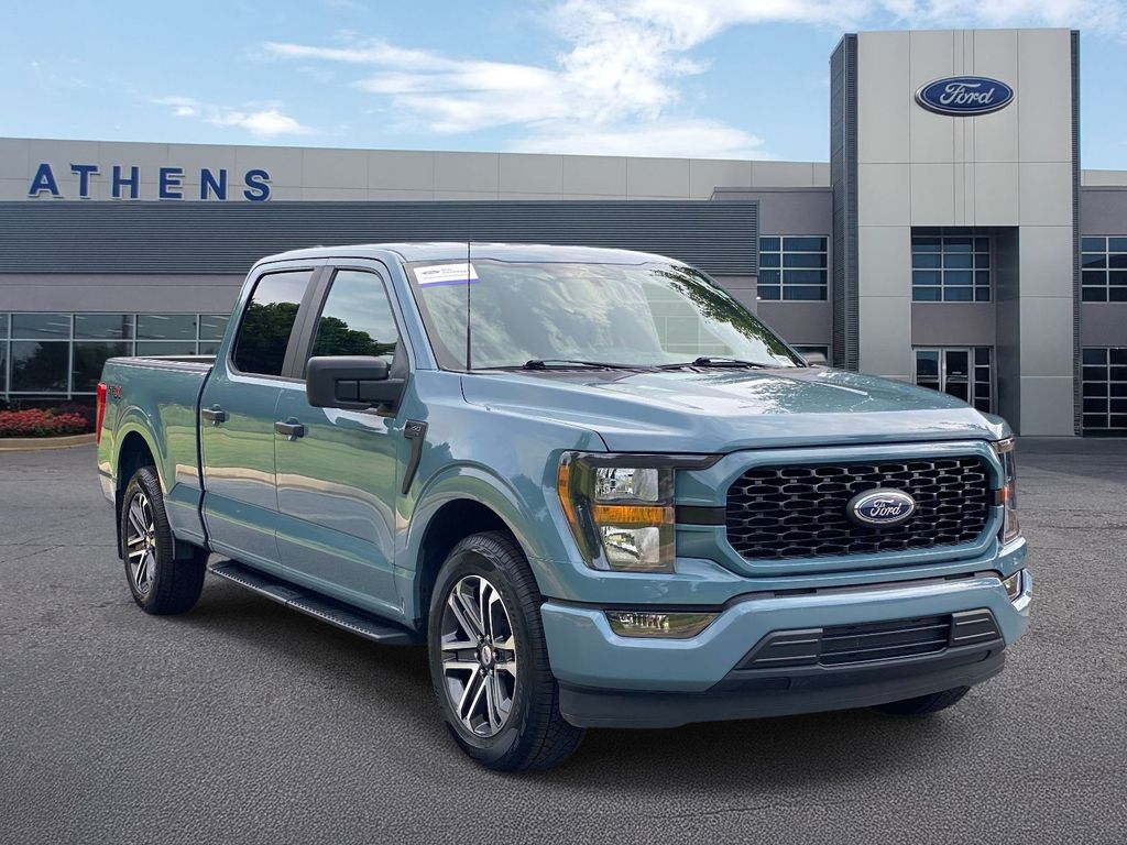Blue 2023 Ford F-150 Pickup Truck 4X2 Automatic
