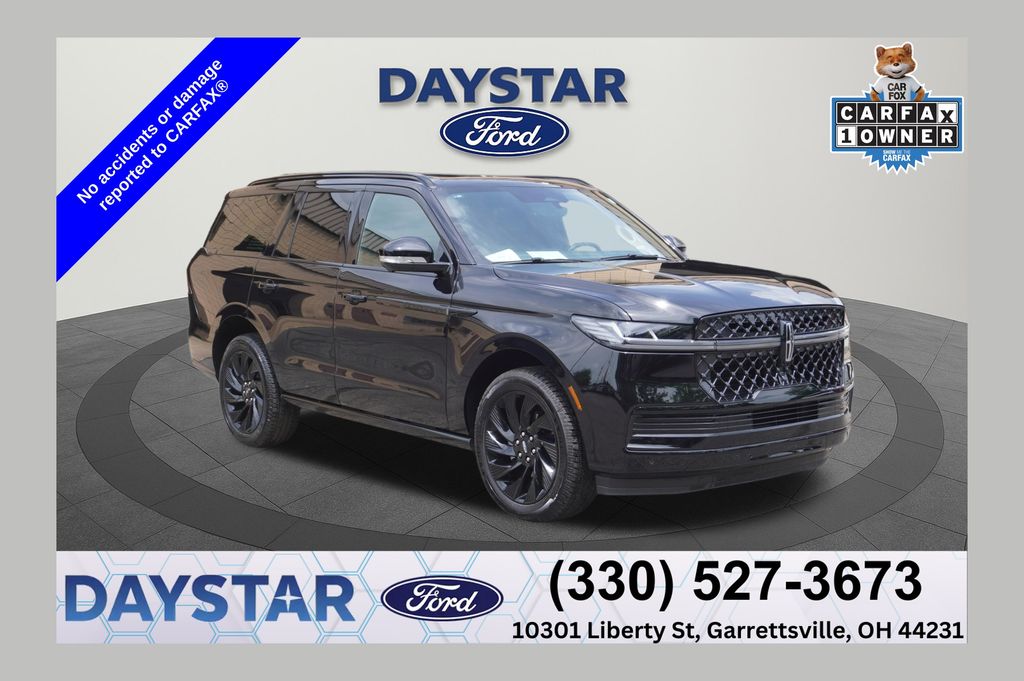 Black Metallic 2026 Lincoln Navigator Reserve 4WD SUV / Crossover Four-Wheel Drive Automatic