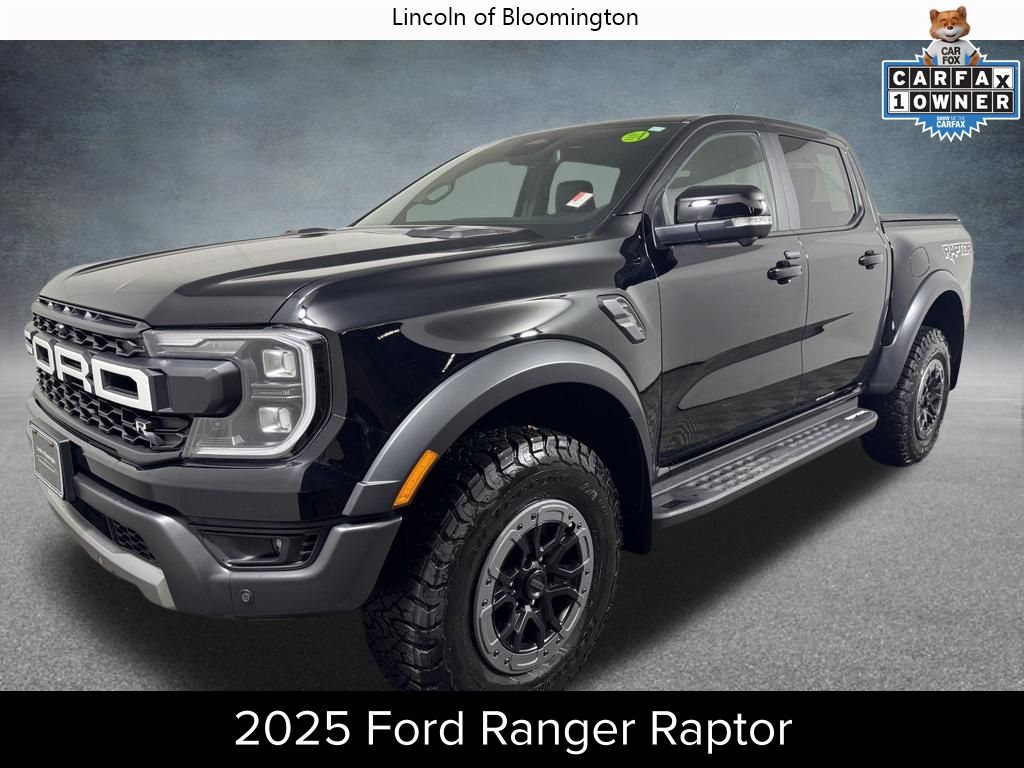 Shadow Black 2025 Ford Ranger Pickup Truck Four-Wheel Drive Automatic