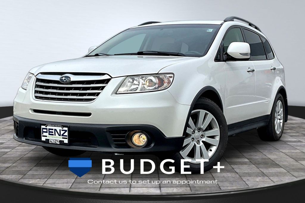 Satin White Pearl 2009 Subaru Tribeca SUV / Crossover All-Wheel Drive 5-Speed Automatic Overdrive