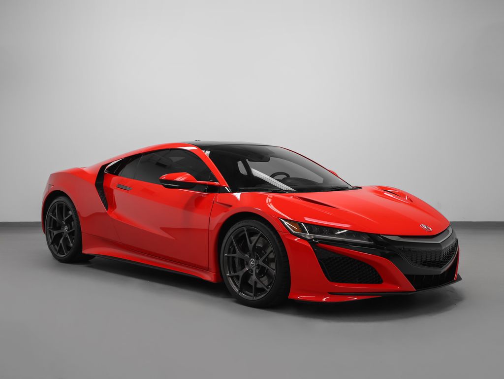 Curva Red 2018 Acura NSX Coupe All-Wheel Drive