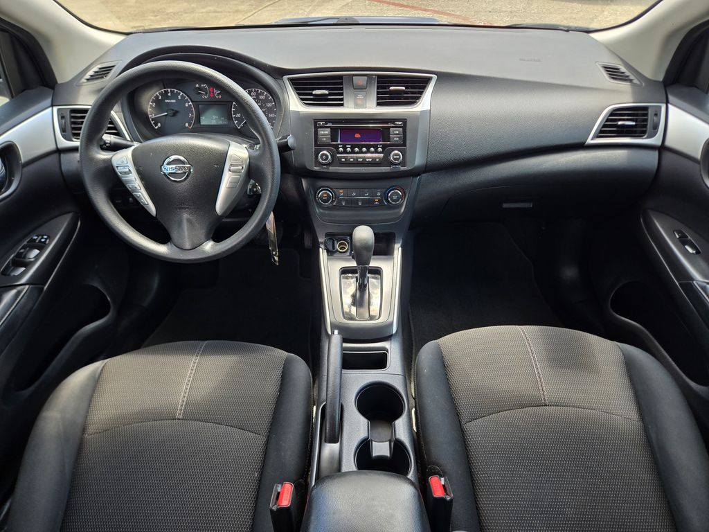 2017 Nissan Sentra S Blue at Durrett Motor Company