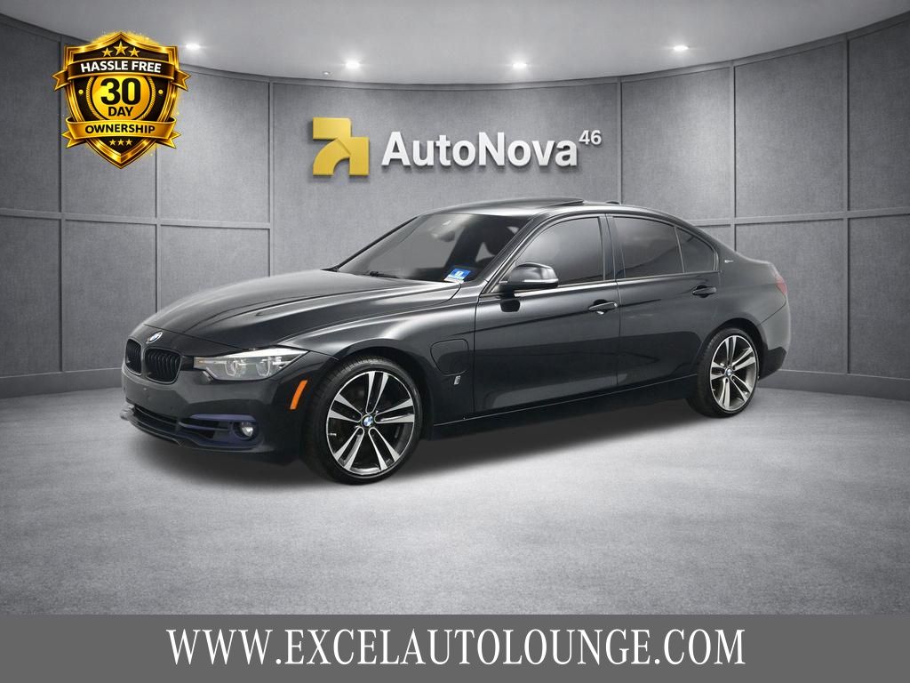 Black Sapphire Metallic 2018 BMW 3 Series Sedan Rear-Wheel Drive 8-Speed Automatic