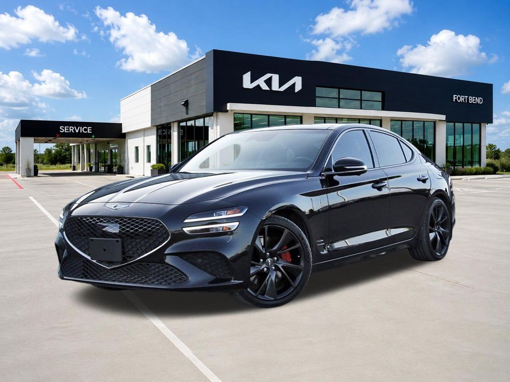 2023 Genesis G70 3.3T Black at Emmons Autoplex