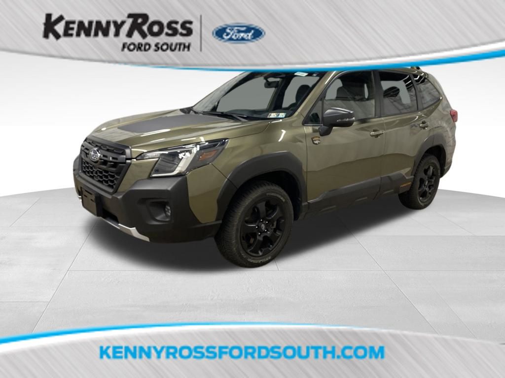 Autumn Green Metallic 2023 Subaru Forester SUV / Crossover All-Wheel Drive Continuously Variable Transmission