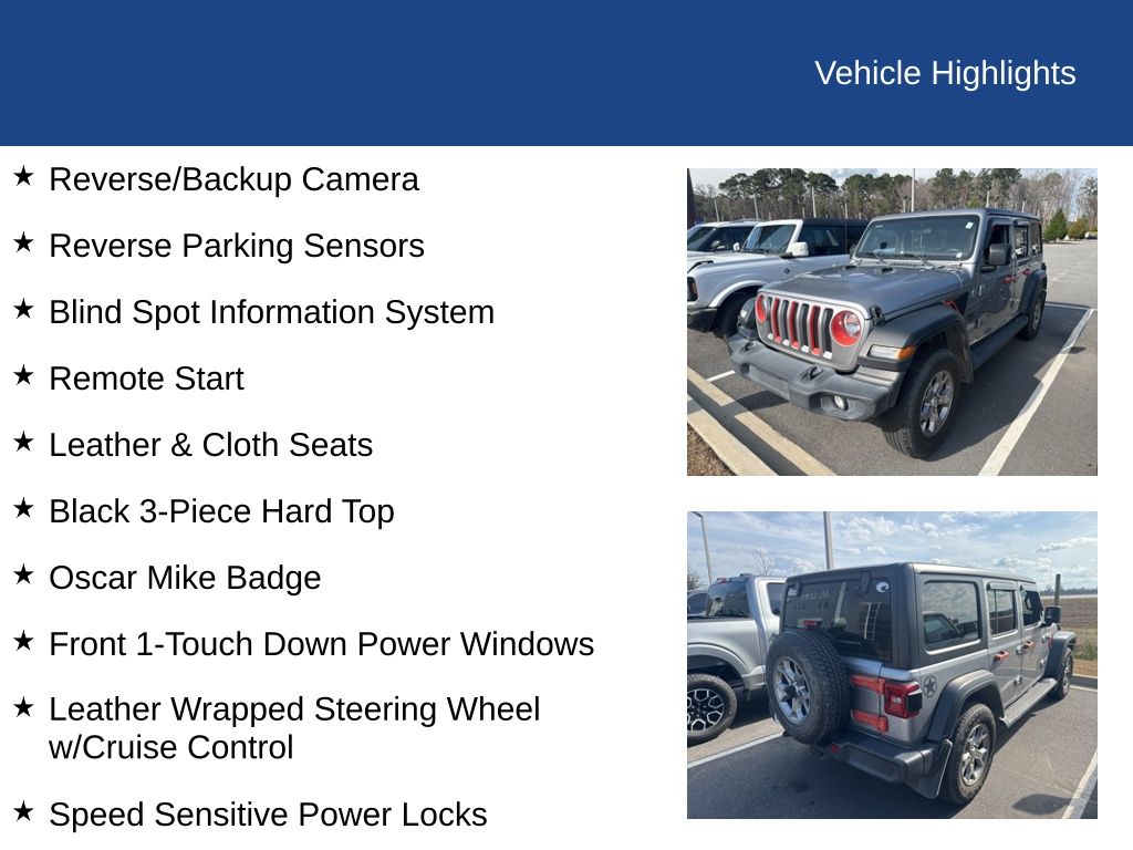 2020 Jeep Wrangler Unlimited Freedom 4x4
