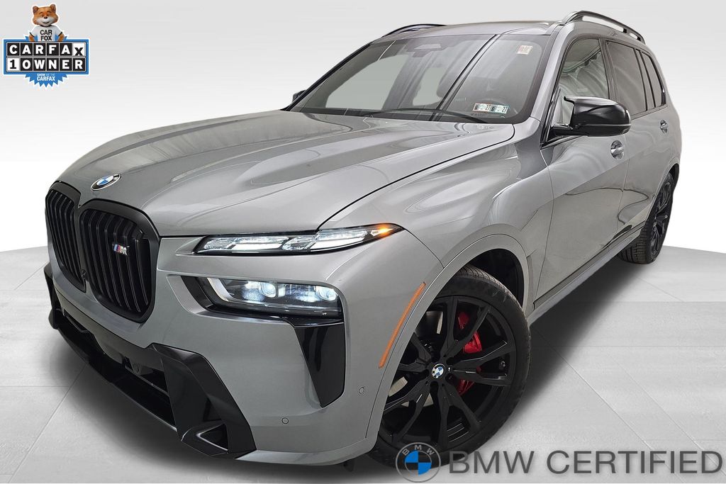 Skyscraper Gray Metallic 2024 BMW X7 M60i AWD SUV / Crossover All-Wheel Drive 8-Speed Automatic