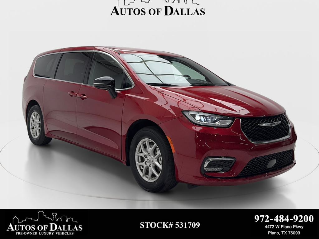 Red Hot Pearlcoat 2025 Chrysler Pacifica Minivan Front-Wheel Drive 9-Speed Automatic
