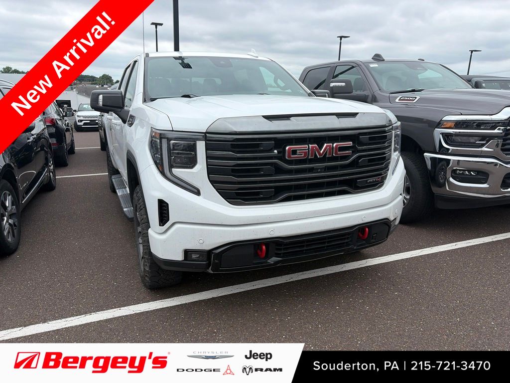 Summit White 2023 GMC Sierra 1500 Pickup Truck Four-Wheel Drive Automatic