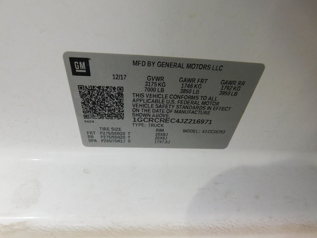 Thumbnail: 2018 Chevrolet Silverado 1500 - 8