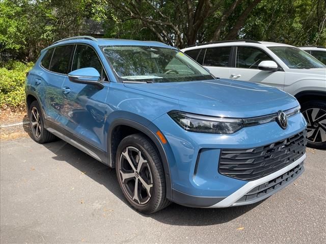 Monterey Blue Pearl 2025 Volkswagen Tiguan SE 4Motion SUV / Crossover All-Wheel Drive 8-Speed Automatic