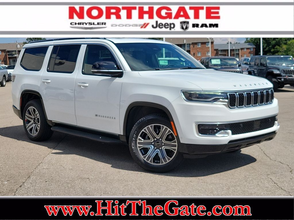 Bright White Clearcoat 2025 Jeep Wagoneer SUV / Crossover 4X2 8-Speed Automatic