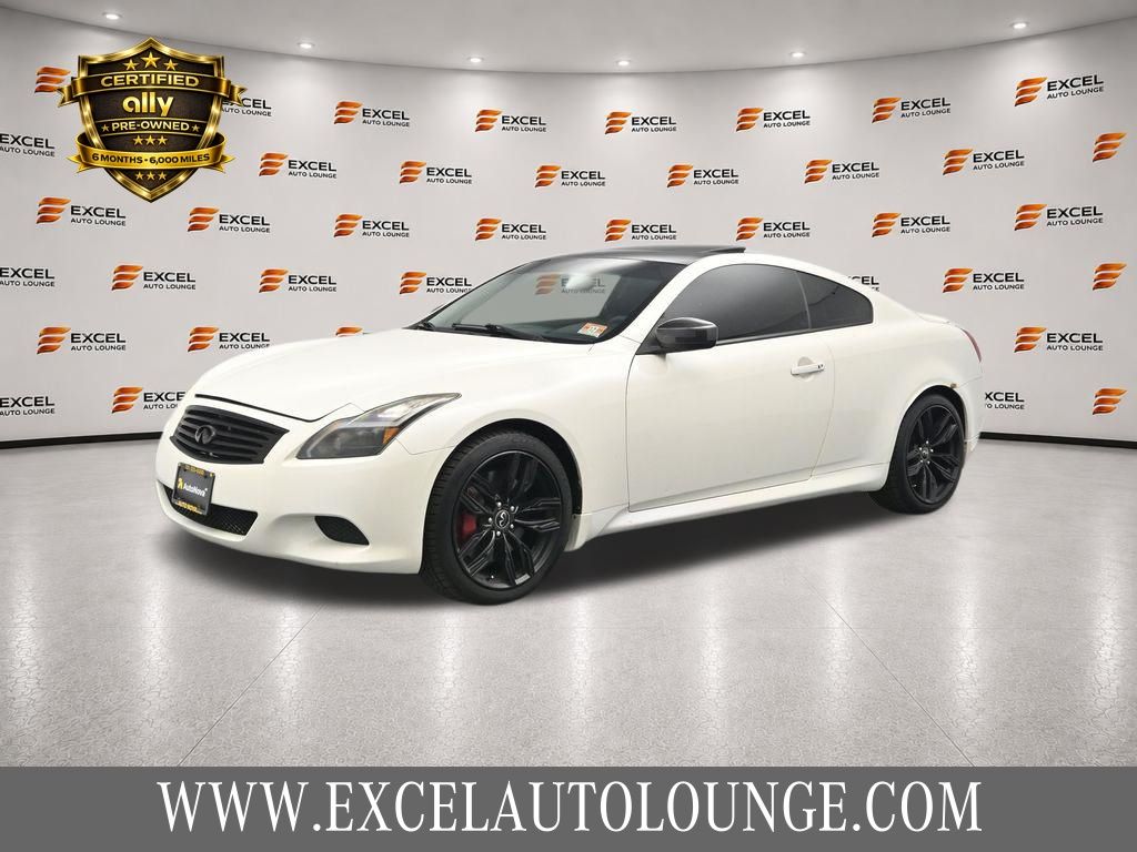 White (Ivory Pearl) 2008 INFINITI G37 Coupe Rear-Wheel Drive 5-Speed Automatic
