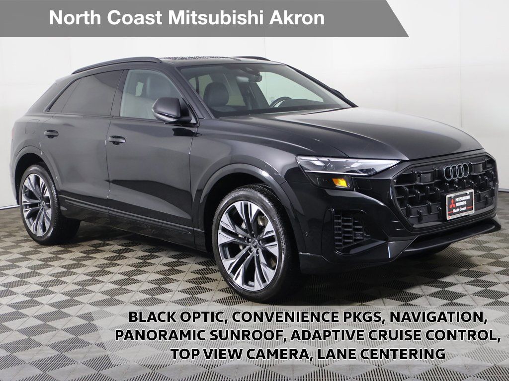 Mythos Black Metallic 2024 Audi Q8 quattro Premium 55 TFSI SUV / Crossover All-Wheel Drive 8-Speed Automatic