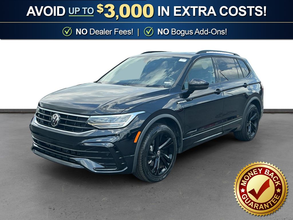 Deep Black Pearl 2023 Volkswagen Tiguan SUV / Crossover Front-Wheel Drive 8-Speed Automatic