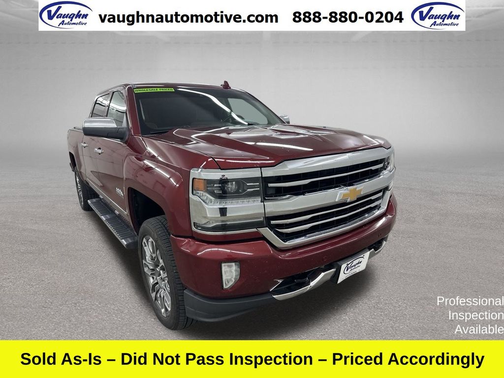 Cajun Red Tintcoat 2018 Chevrolet Silverado 1500 Pickup Truck Four-Wheel Drive 8-Speed Automatic Overdrive