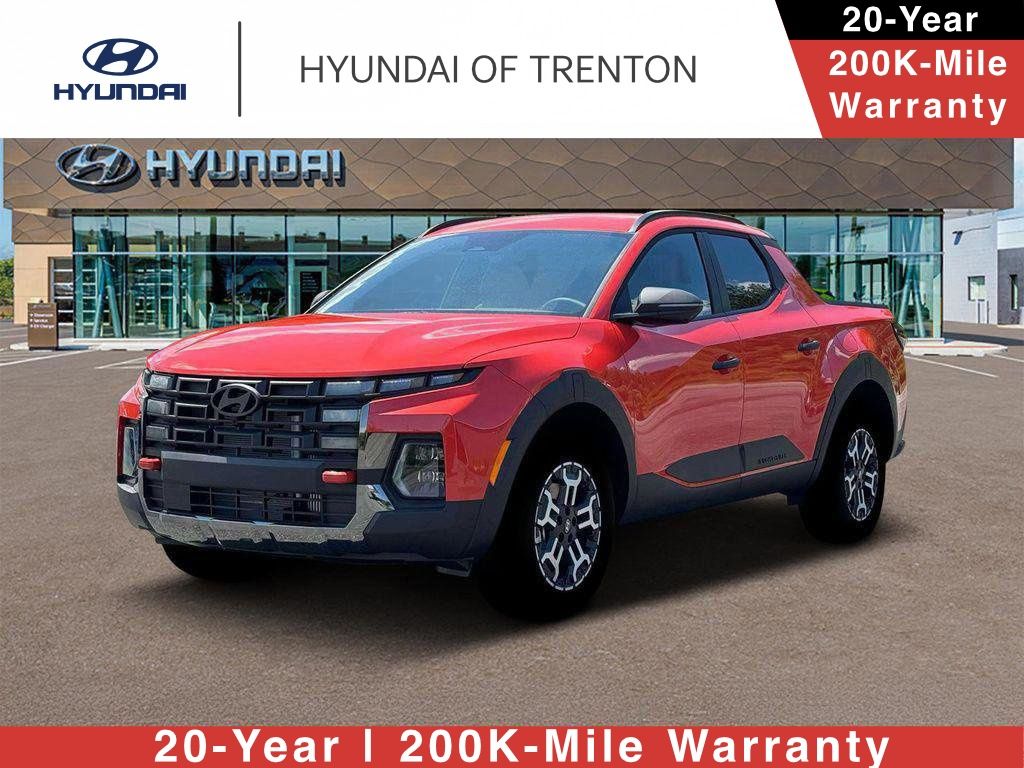 Canyon Red 2026 Hyundai Santa Cruz XRT Crew Cab AWD Pickup Truck All-Wheel Drive 8-Speed Automatic
