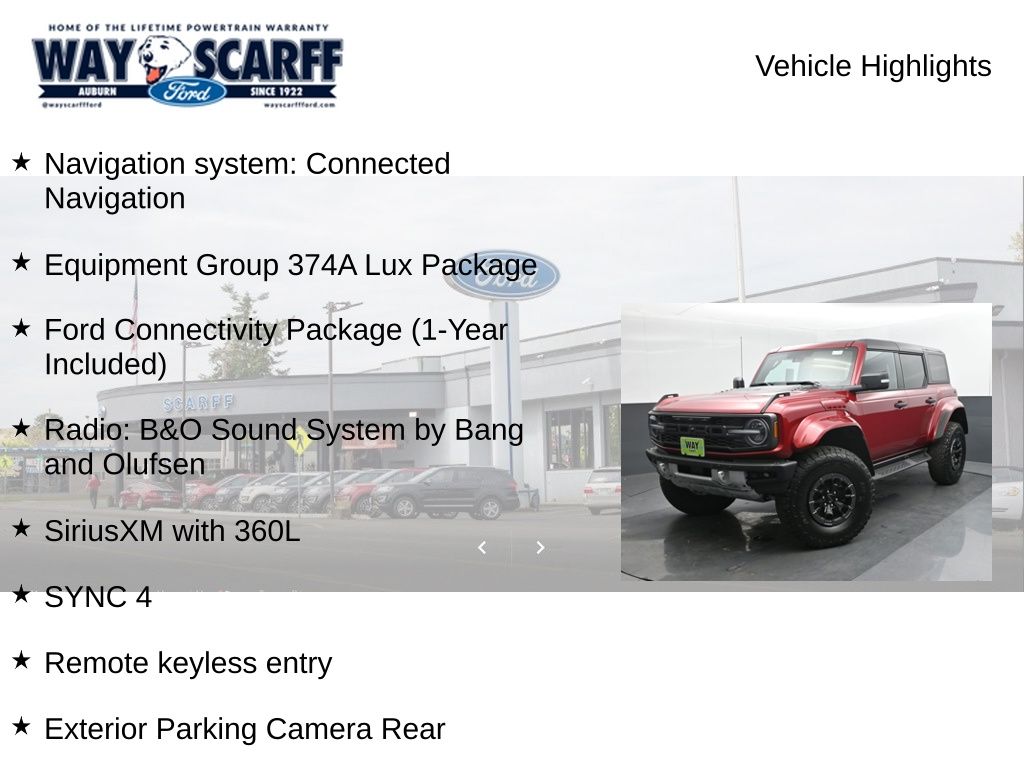 2026 Ford Bronco Raptor