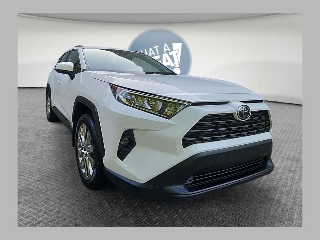 Super White 2020 Toyota RAV4 SUV / Crossover All-Wheel Drive 8-Speed Automatic