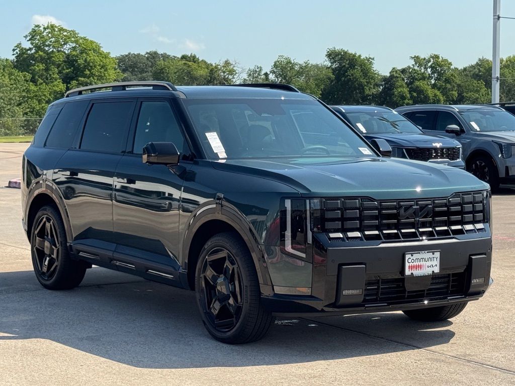 2027 Kia Telluride Hybrid X-Line SX Green at DeMontrond Automotive Group