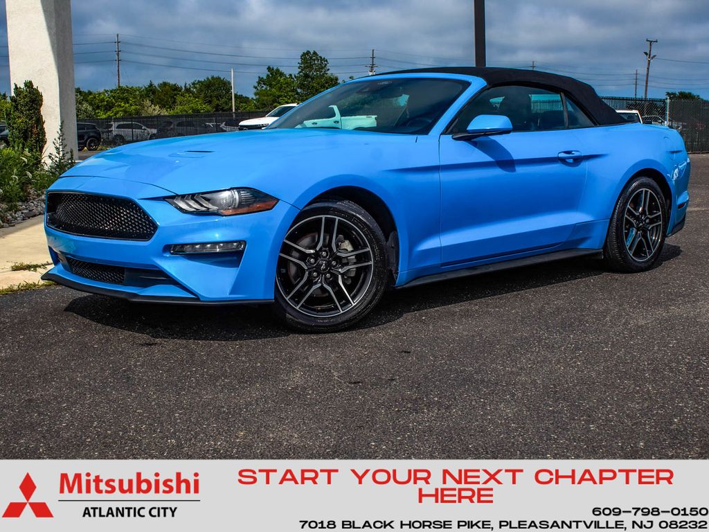 Grabber Blue Metallic 2023 Ford Mustang Convertible Rear-Wheel Drive Automatic