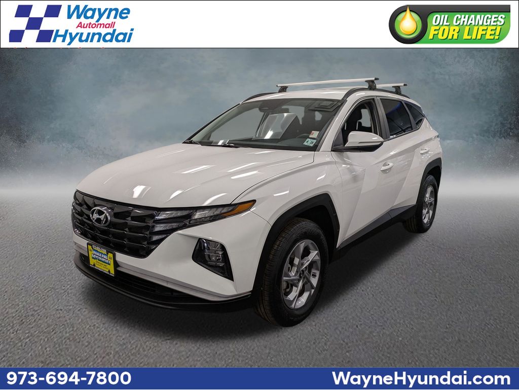 Serenity White Pearl 2023 Hyundai Tucson SUV / Crossover All-Wheel Drive 8-Speed Automatic