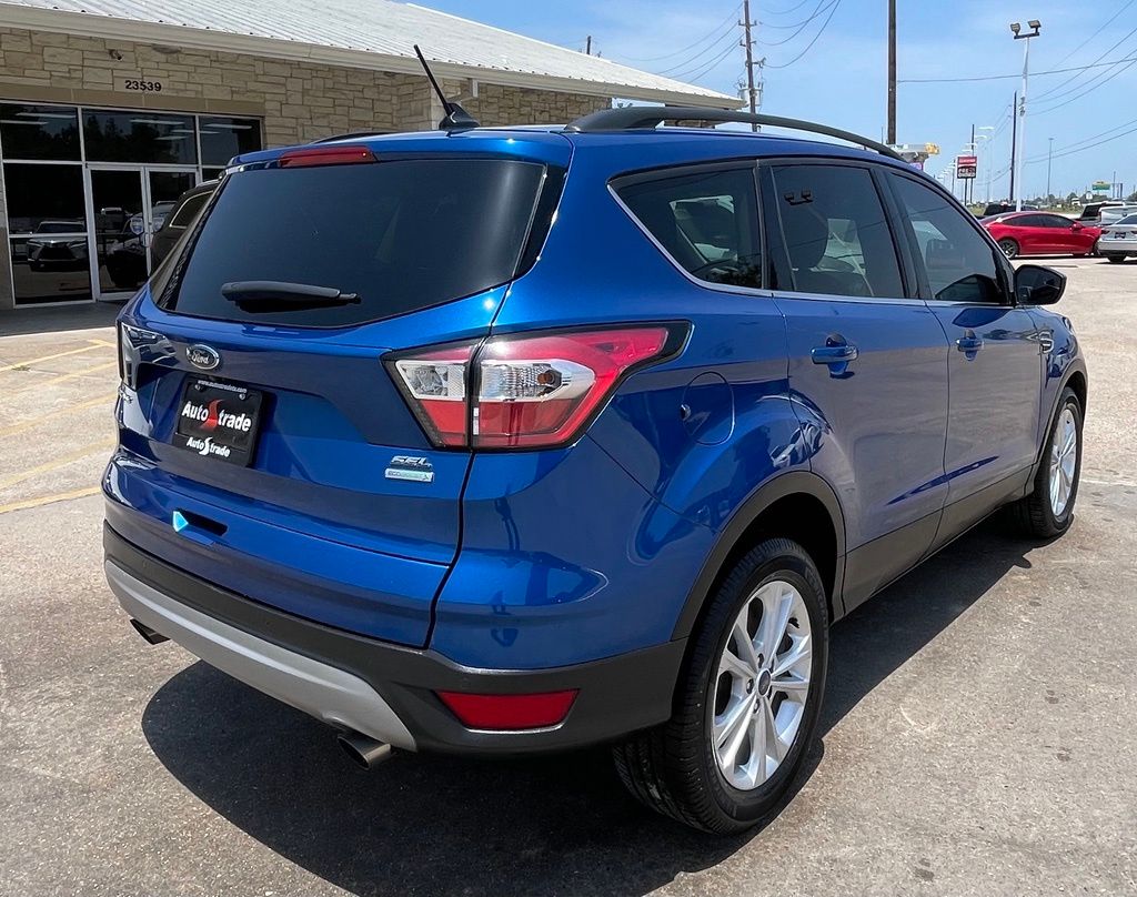 2018 Ford Escape SEL Blue at Shottenkirk Kia Fort Bend