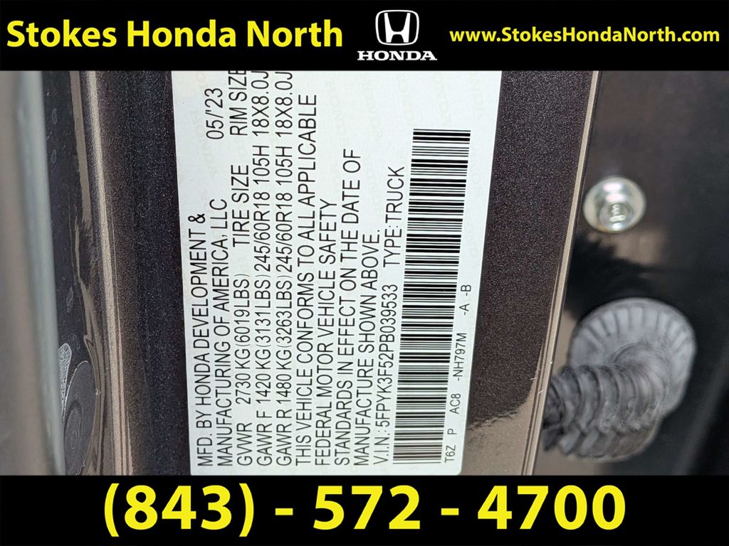 Used 2023 Honda Ridgeline Truck