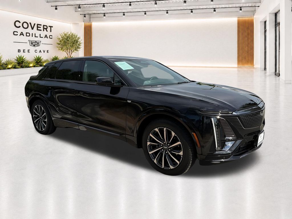 Black Metallic 2024 Cadillac LYRIQ SUV / Crossover All-Wheel Drive 1-Speed Automatic