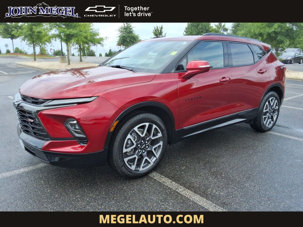 Radiant Red Tintcoat 2024 Chevrolet Blazer RS FWD SUV / Crossover Front-Wheel Drive 9-Speed Automatic Overdrive
