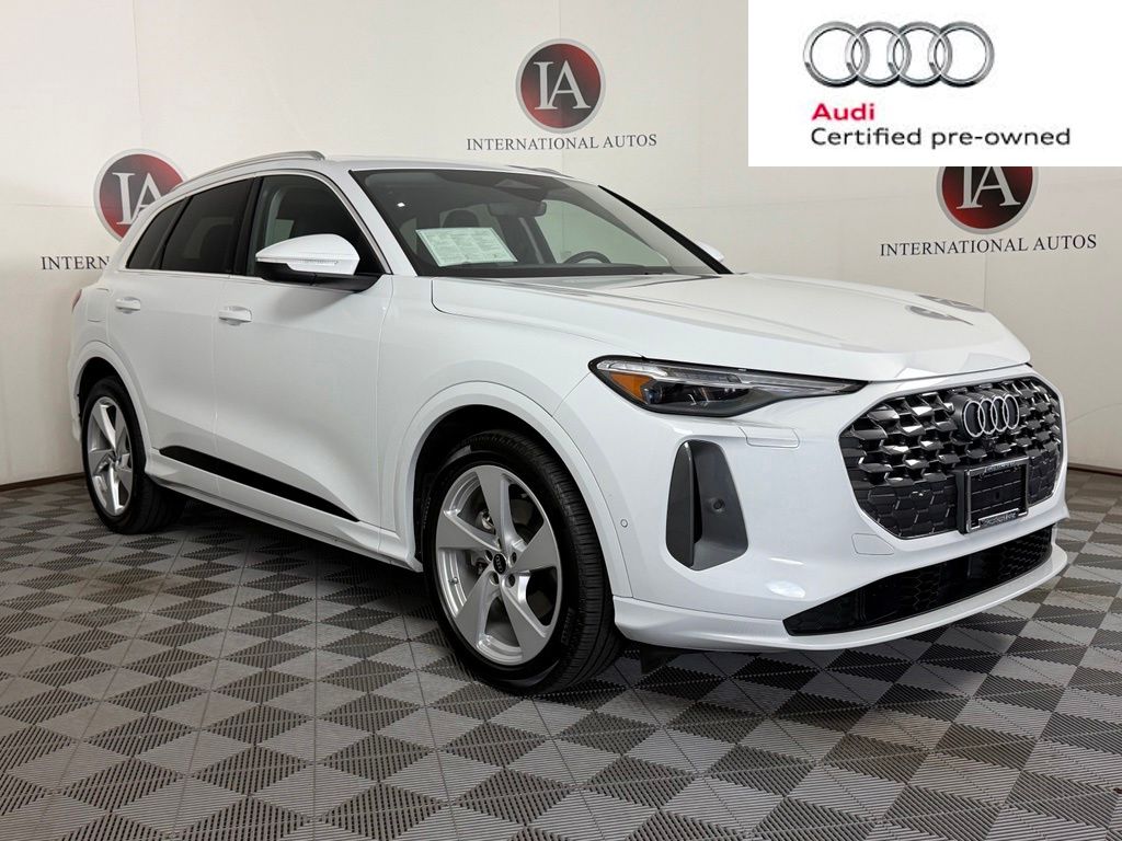 Glacier White Metallic 2025 Audi Q5 SUV / Crossover All-Wheel Drive 7-Speed Automatic