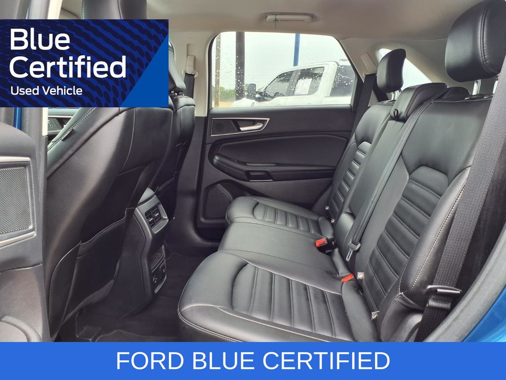2021 Ford Edge SEL Blue at Cook Ford