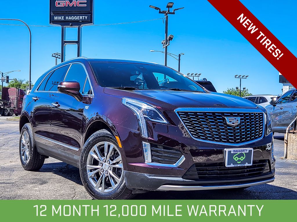 Garnet Metallic 2021 Cadillac XT5 SUV / Crossover Four-Wheel Drive 9-Speed Automatic