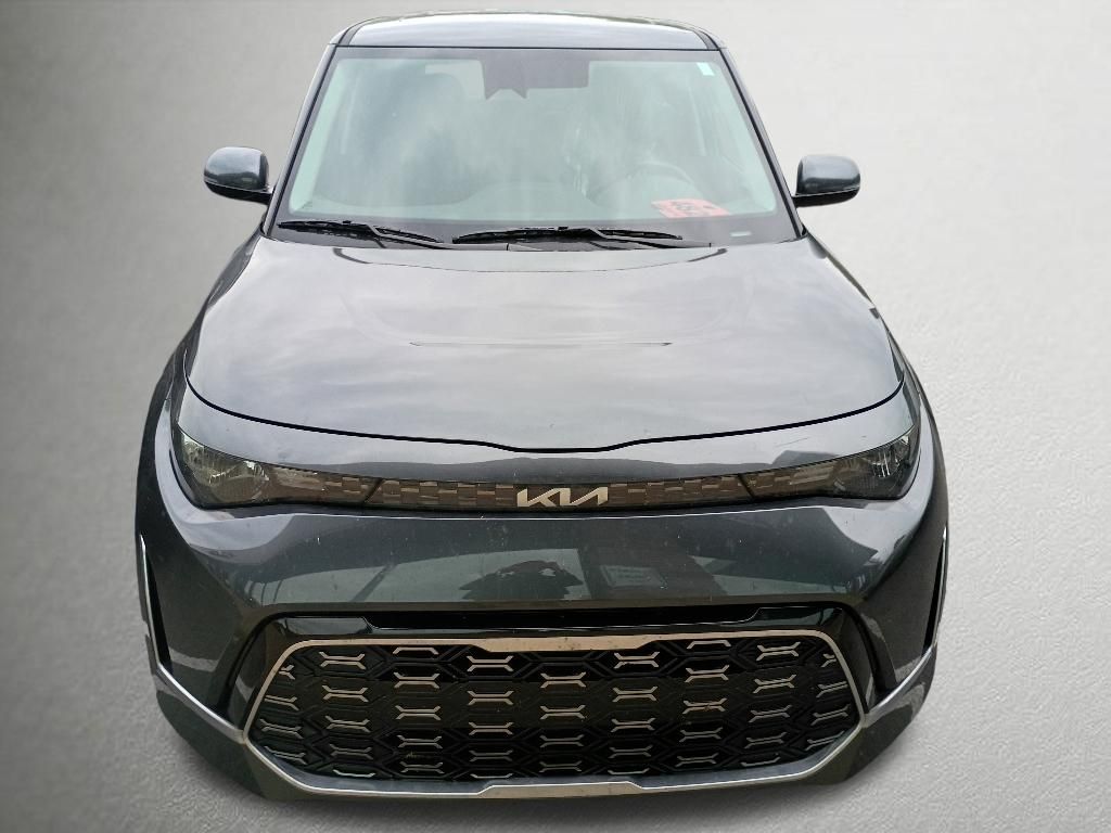 Gravity Gray 2023 Kia Soul GT-Line FWD SUV / Crossover Front-Wheel Drive Continuously Variable Transmission