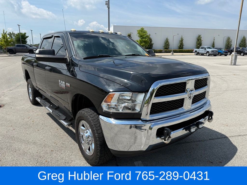 Brilliant Black Crystal Pearlcoat 2016 RAM 2500 Pickup Truck Four-Wheel Drive 6-Speed Automatic