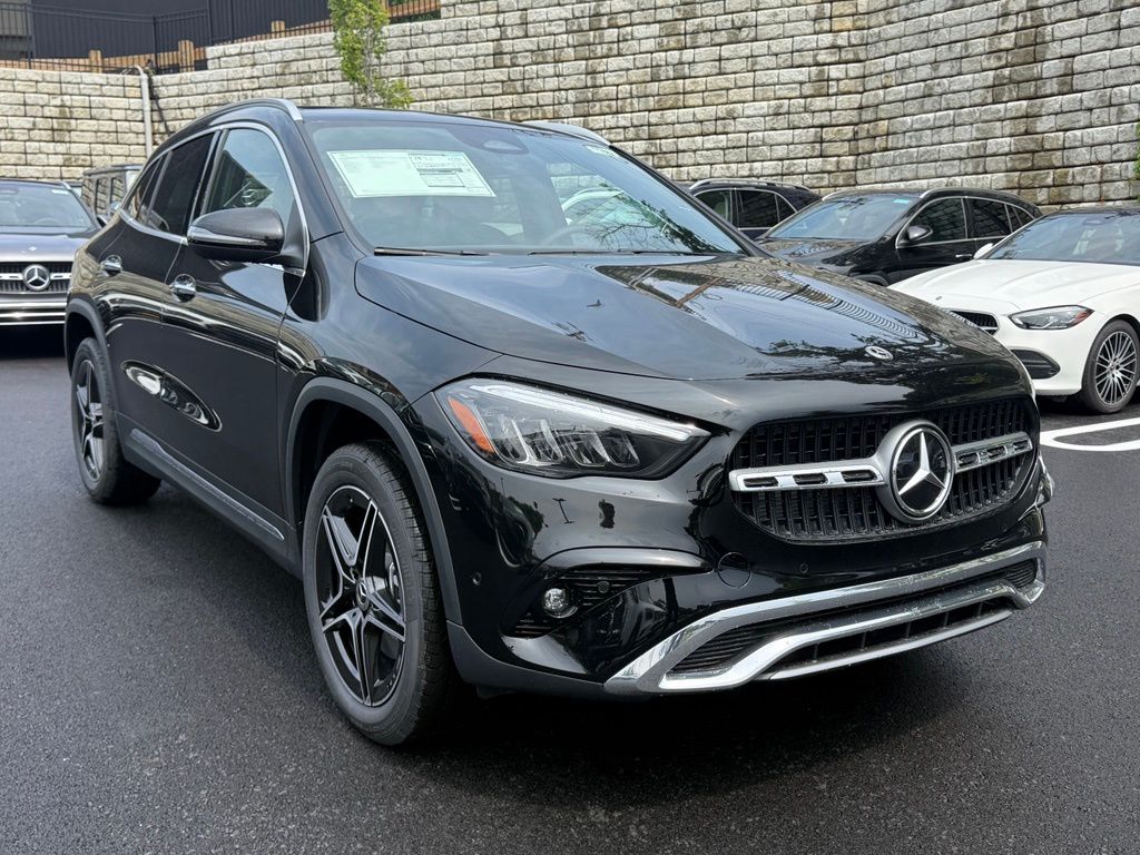 Night Black 2026 Mercedes-Benz GLA SUV / Crossover All-Wheel Drive 8-Speed Dual Clutch