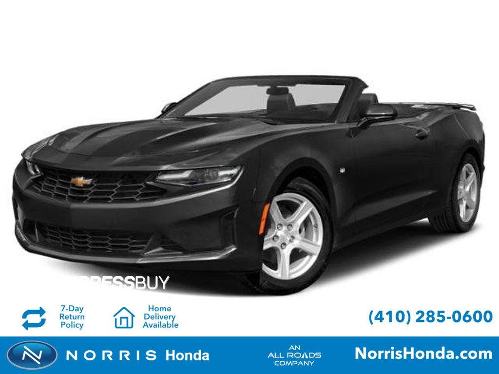 Black 2020 Chevrolet Camaro 1LT Convertible RWD Convertible Rear-Wheel Drive 8-Speed Automatic
