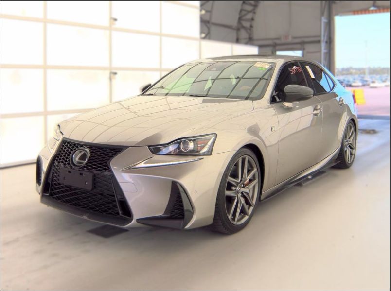 Gray 2018 Lexus IS Sedan All-Wheel Drive 6-Speed Automatic