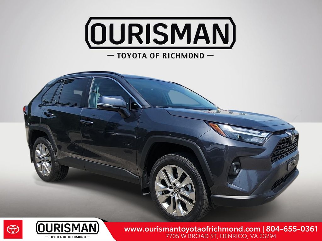 Magnetic Gray Metallic 2025 Toyota RAV4 SUV / Crossover All-Wheel Drive 8-Speed Automatic