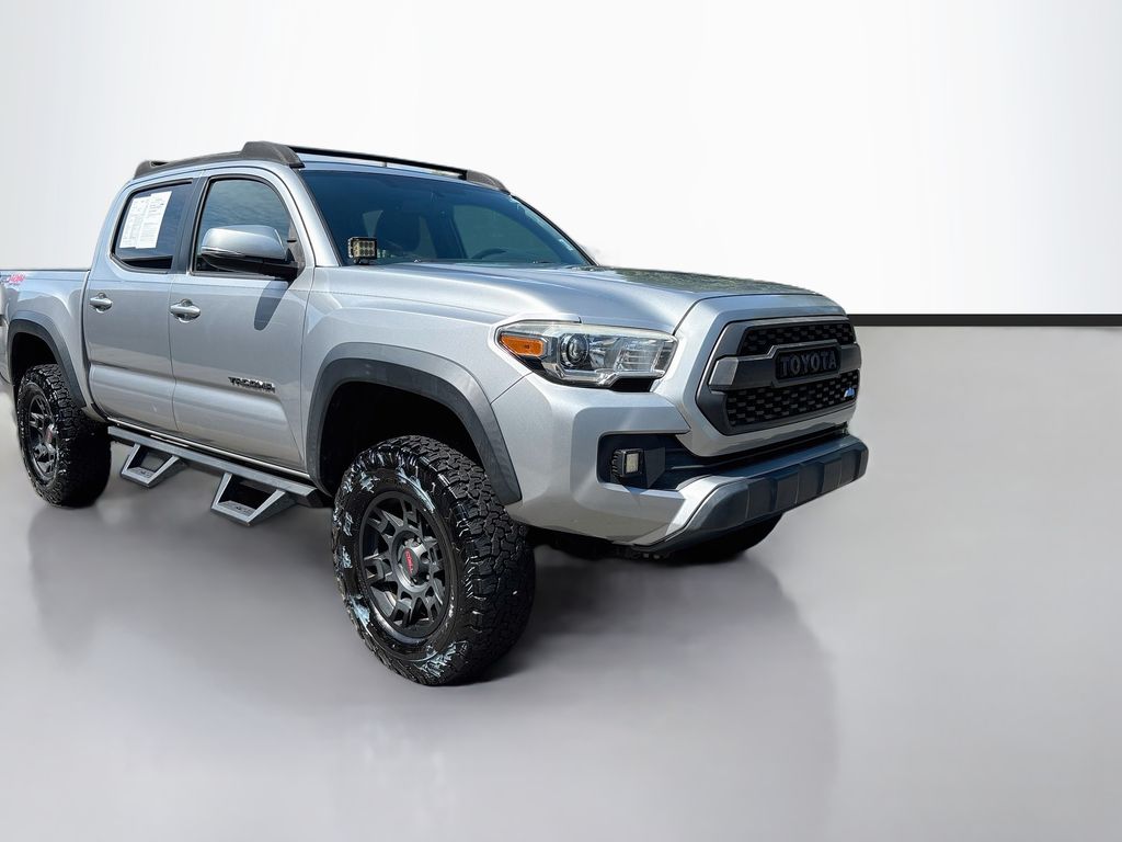 Silver Sky Metallic 2017 Toyota Tacoma Pickup Truck Four-Wheel Drive 6-Speed Automatic