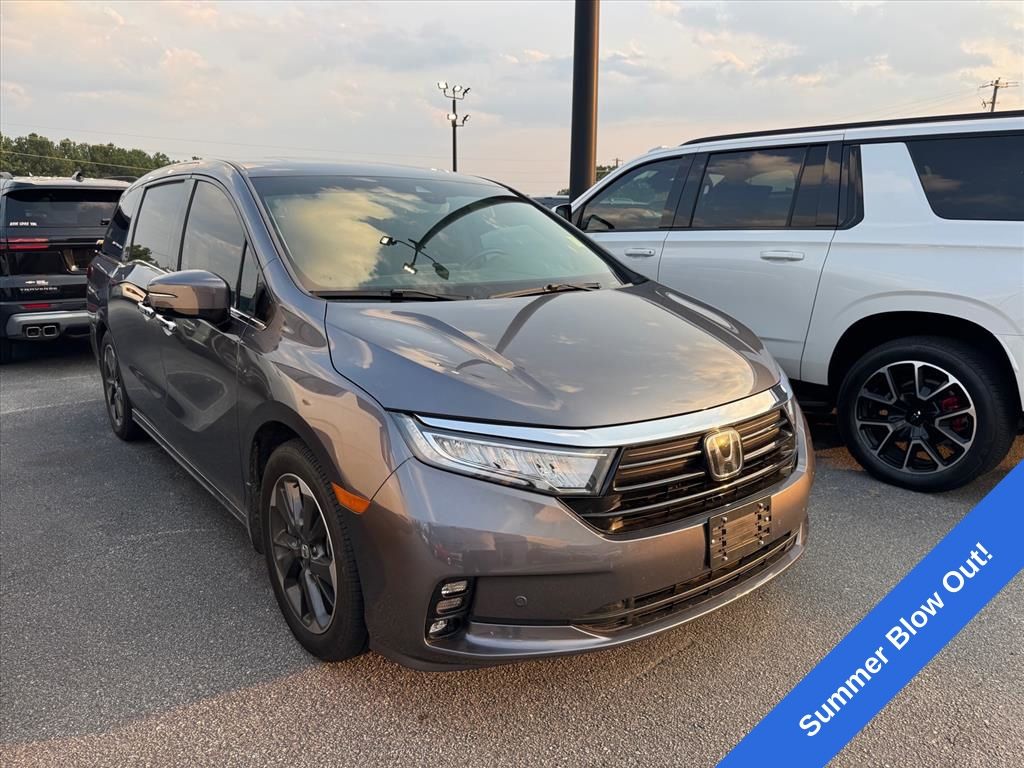 Gray (Modern Steel) 2024 Honda Odyssey Minivan Front-Wheel Drive Automatic