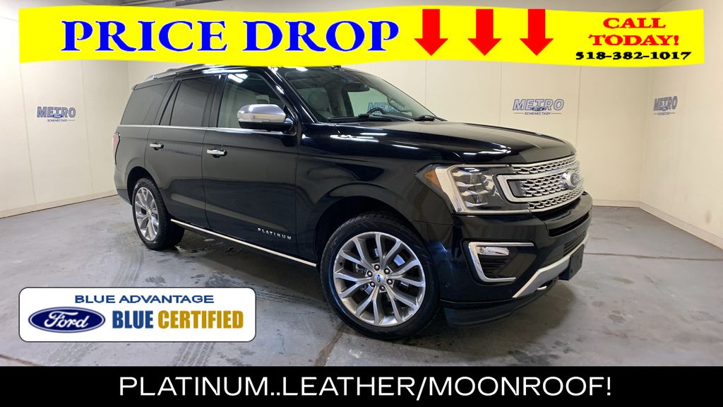 Black Metallic 2019 Ford Expedition SUV / Crossover Four-Wheel Drive Automatic