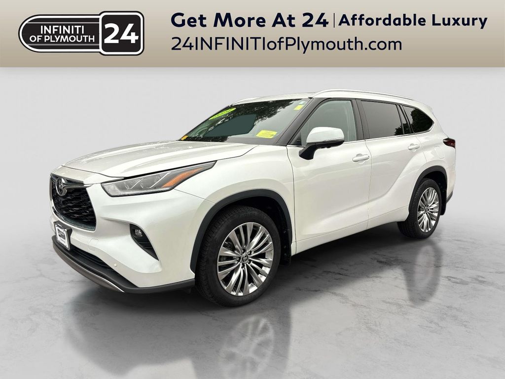 Pearl 2024 Toyota Highlander SUV / Crossover All-Wheel Drive 8-Speed Automatic
