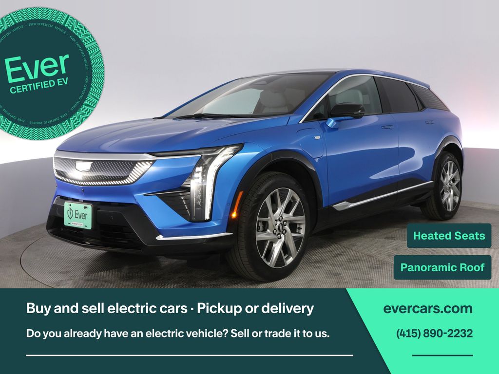 Coastal Blue Metallic 2025 Cadillac OPTIQ Luxury 1 AWD SUV / Crossover All-Wheel Drive 1-Speed Automatic