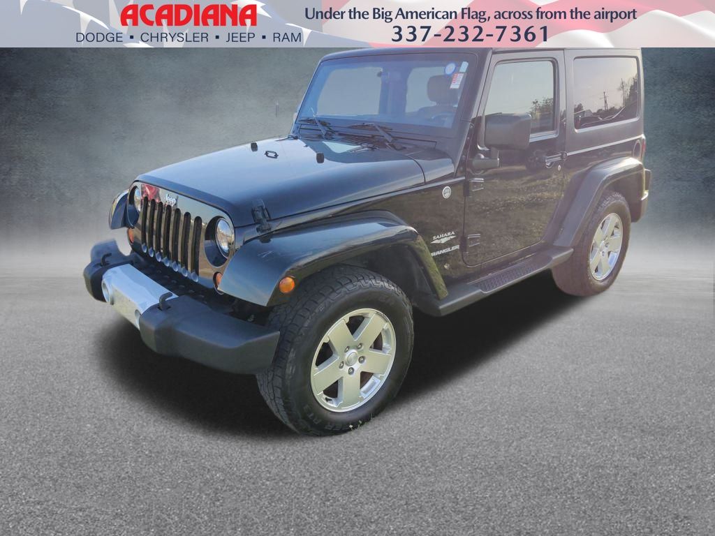 Black Clearcoat 2011 Jeep Wrangler Sahara 4WD SUV / Crossover Four-Wheel Drive 4-Speed Automatic