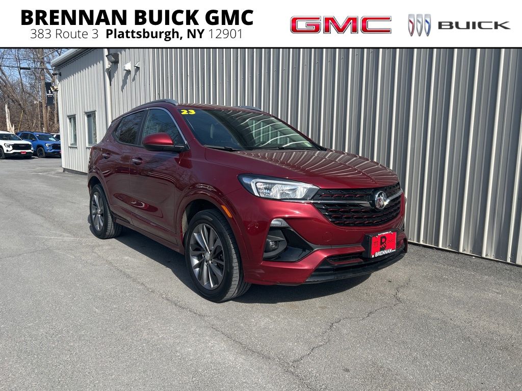 Cinnabar Metallic 2023 Buick Encore GX Select AWD SUV / Crossover All-Wheel Drive 9-Speed Automatic