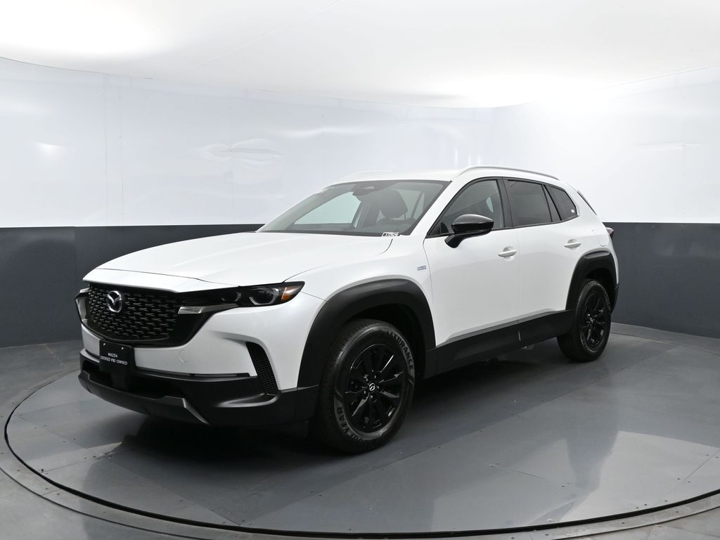 White (Wind Chill Pearl) 2025 Mazda CX-50 Hybrid Preferred AWD SUV / Crossover All-Wheel Drive Continuously Variable Transmission